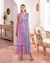 Roheenaz | Aezel Embroidered Cambric | Laila